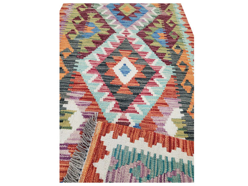 stunning Afghan Choubi kilim Runner189 x 70 CM