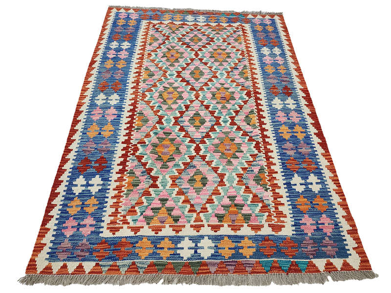 Stunning Afghan Choubi kilim 176 x 126 CM