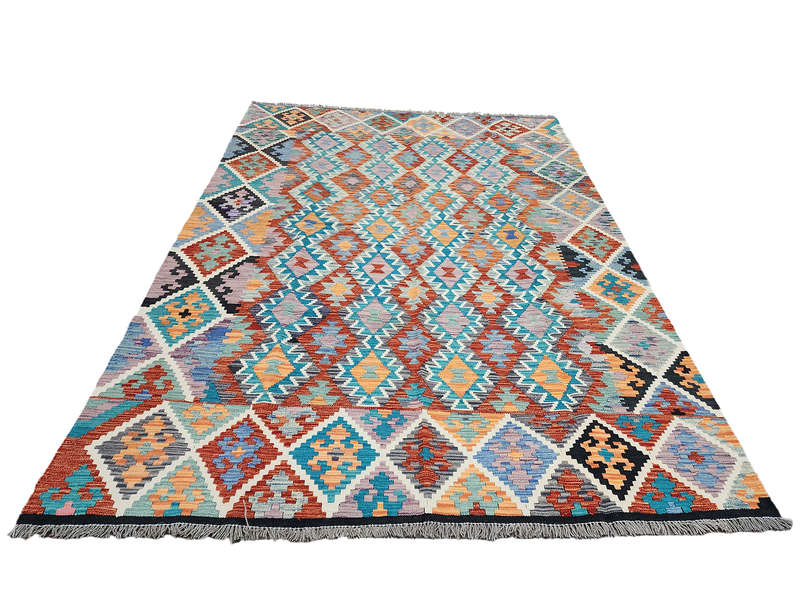 Stunning Afghan Choubi Kilim 293 X 207 CM