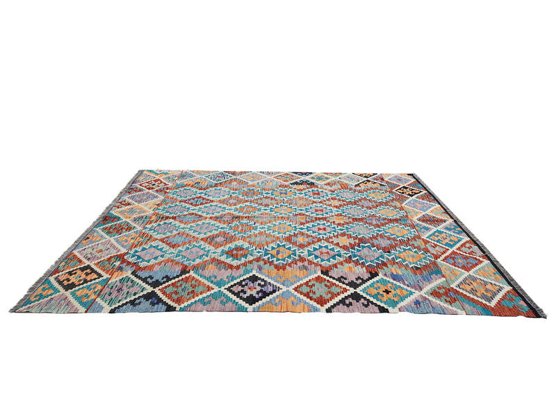 Stunning Afghan Choubi Kilim 293 X 207 CM