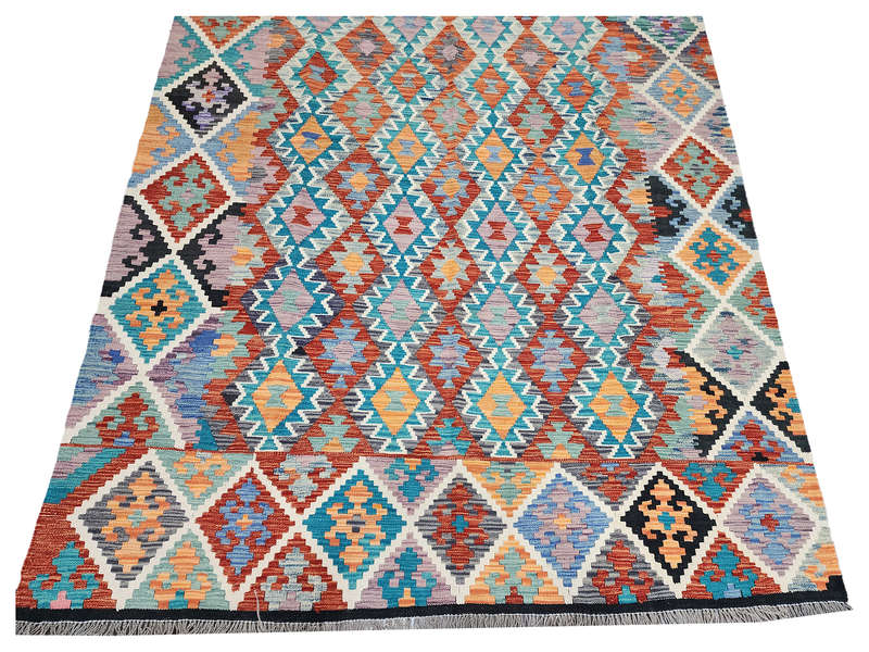 Stunning Afghan Choubi Kilim 293 X 207 CM