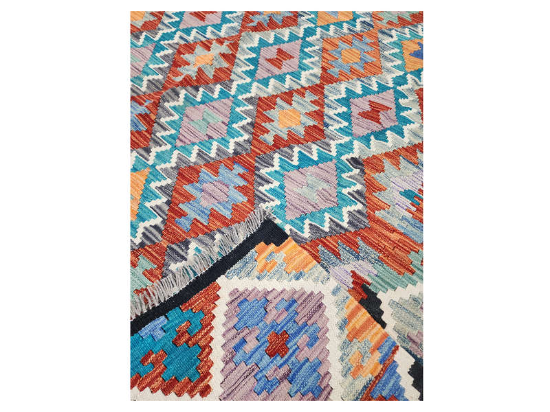 Stunning Afghan Choubi Kilim 293 X 207 CM
