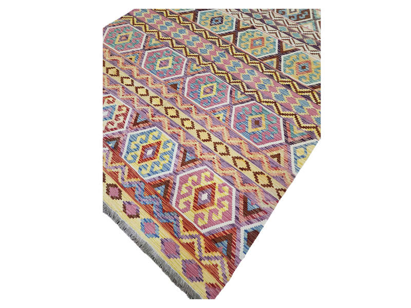 Afghan Handmade Choubi  Kilim 249 x 184 CM