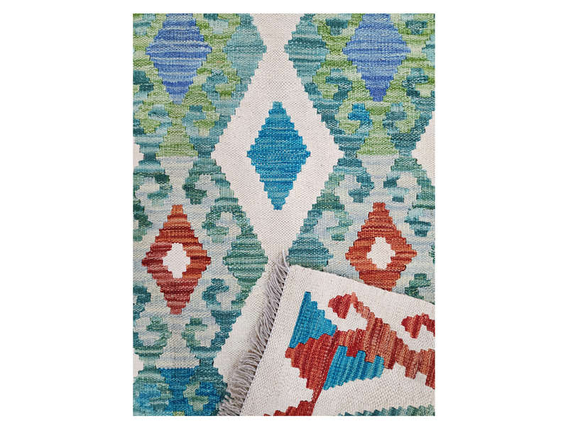 Beautiful Afghan Choubi kilim Runner 188 x 81 CM