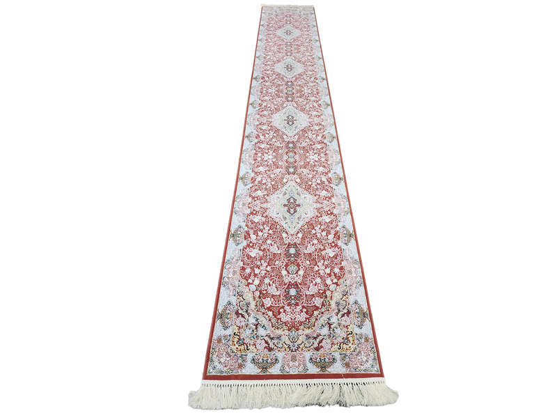 Stunning Persian Gilan Machine Made Runner- 500 x 80 CM