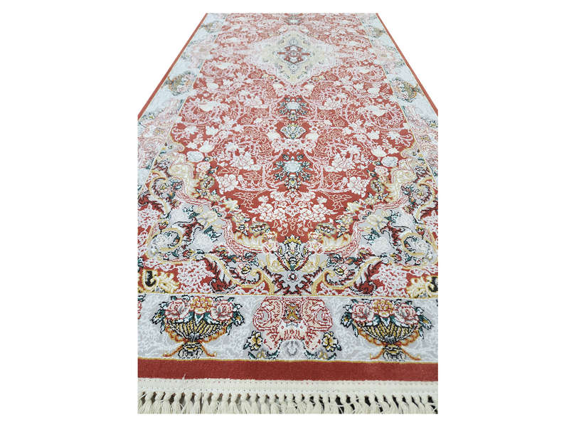 Stunning Persian Gilan Machine Made Runner- 500 x 80 CM
