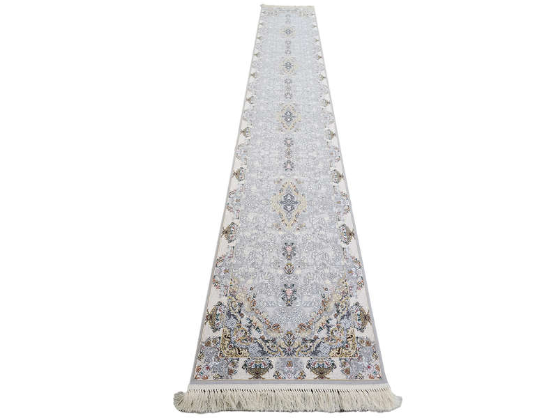 Fine Persian Gilan Machine Made Runner- 500 x 80 CM