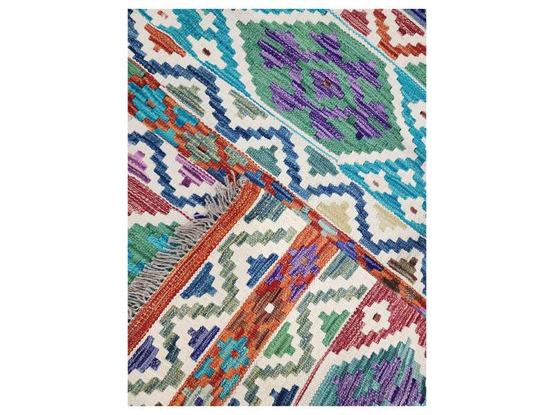 Afghan Handmade Choubi kilim 165 x 123 CM