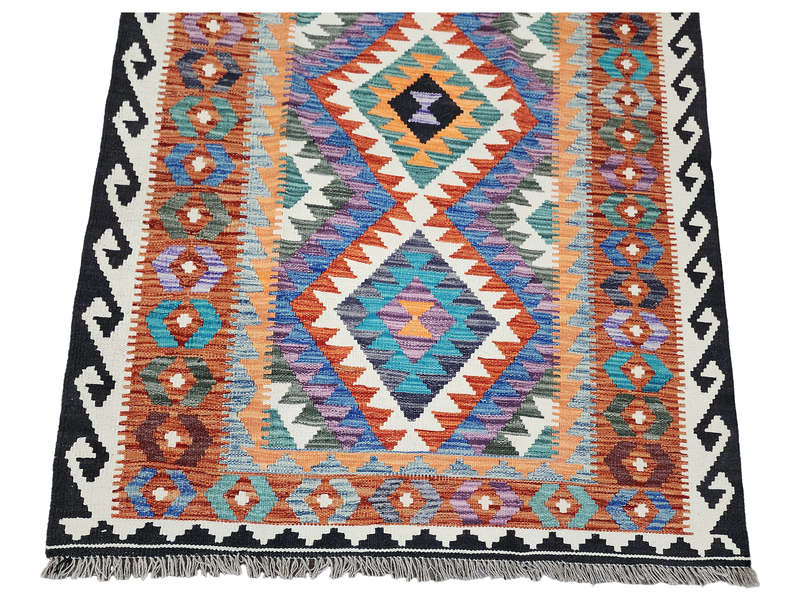 Beautiful Afghan Handmade Choubi kilim 176 x 128 CM