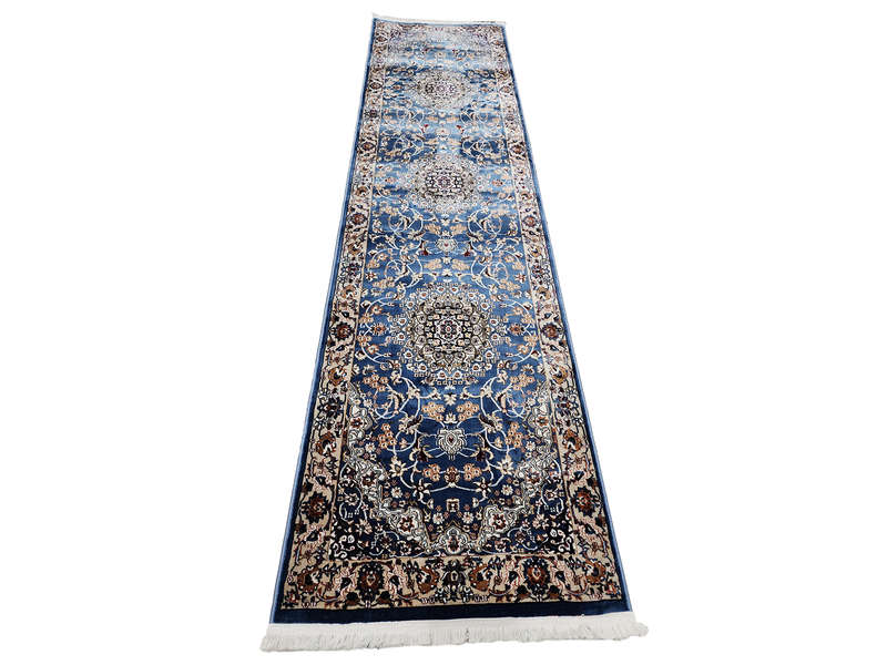 Beautiful Blue Persian Style Passage Runner 300 x 80 CM