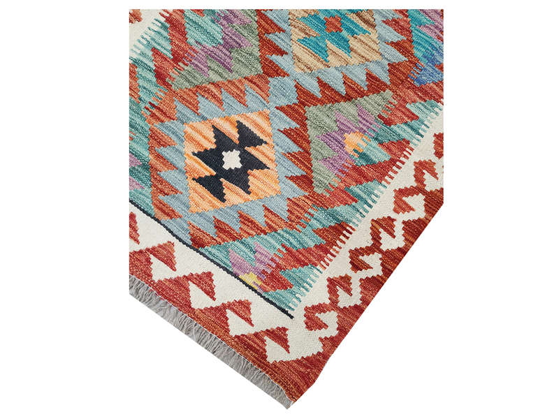 Stunning Afghan Choubi kilim Runner 199 x 72 CM