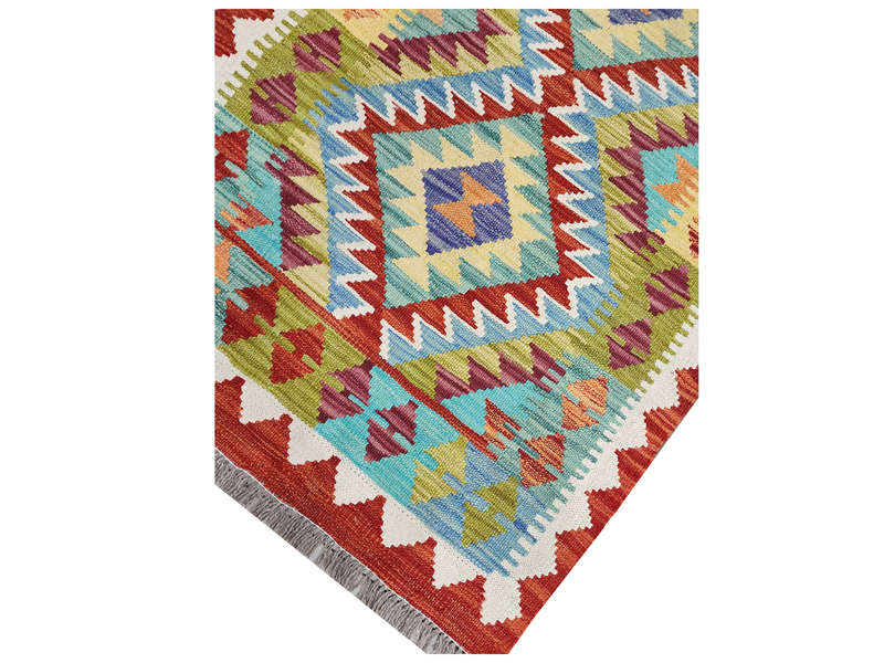 Stunning Afghan Choubi kilim Runner 195 x 76 CM