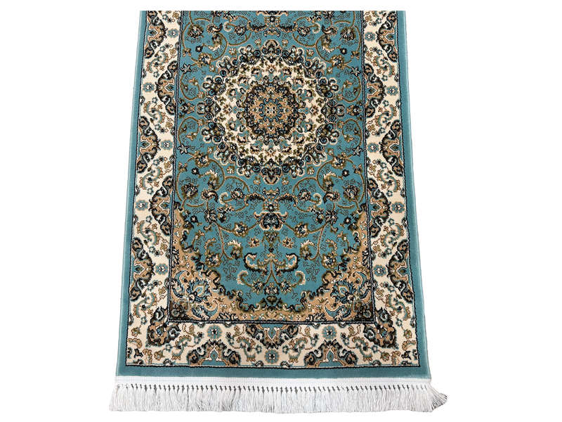 Blue-Turqoise Persian Style Passage Runner 300 x 80 CM