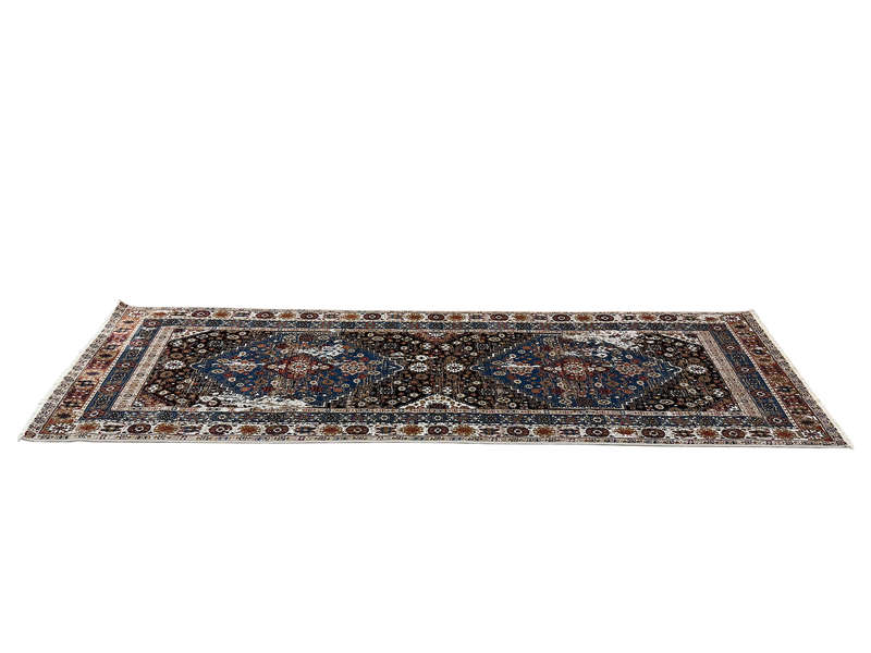 Multicolor Vintage Style Passage Runner 300 x 80 CM