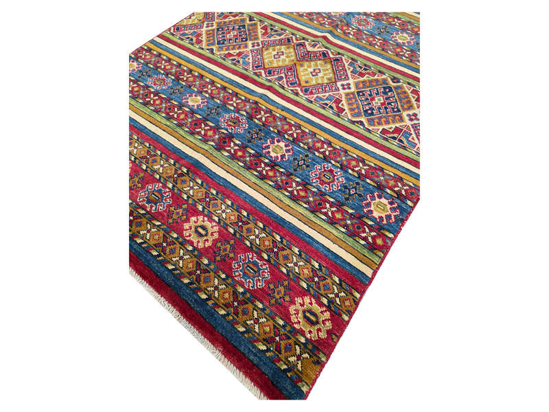 Incredible Afghan Handmade Carpet 176 x 116 CM