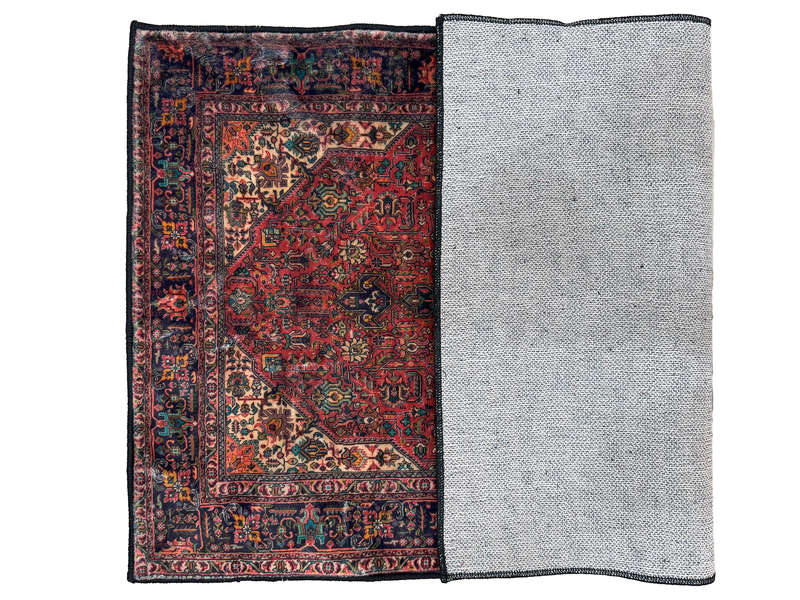 Small Persian Style Velvet Machine Made Carpet - 80 x 50 CM