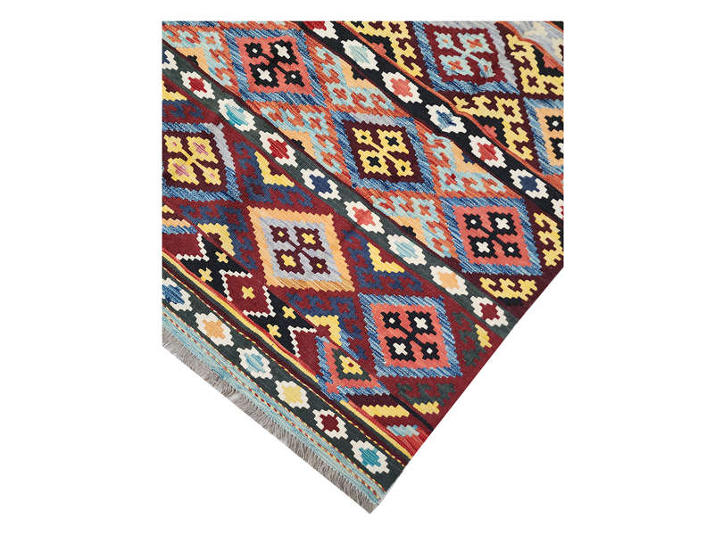 Gorgeous Afghan Handwoven Choubi Kilim 239 x 184 CM