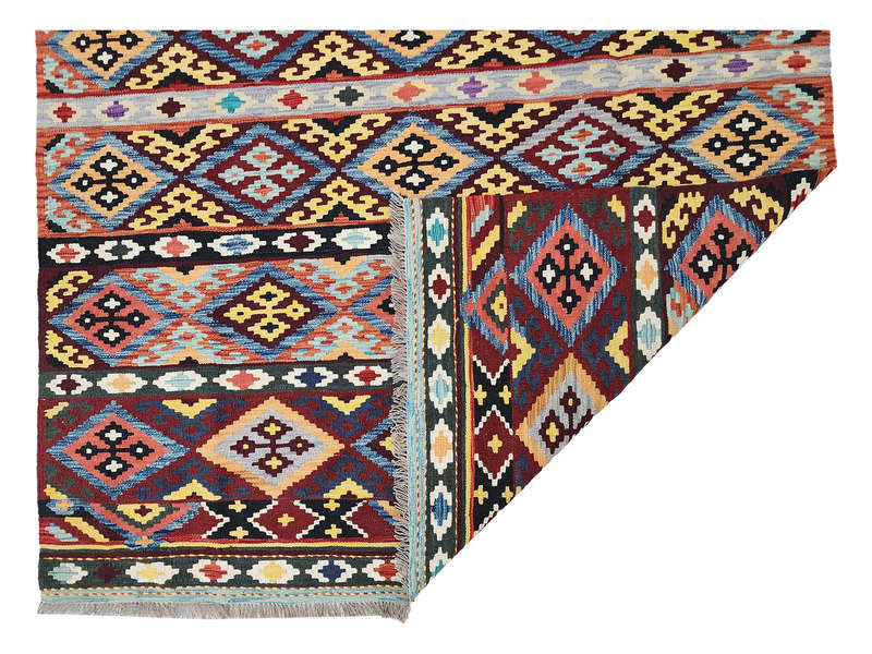 Gorgeous Afghan Handwoven Choubi Kilim 239 x 184 CM
