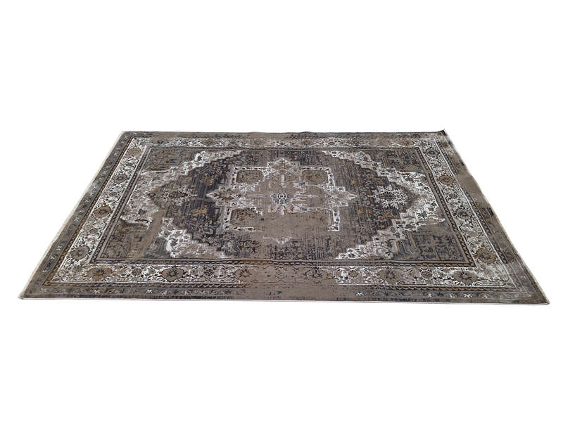 Fine Vintage Style Machine Made Green Carpet - 290 x 200 CM