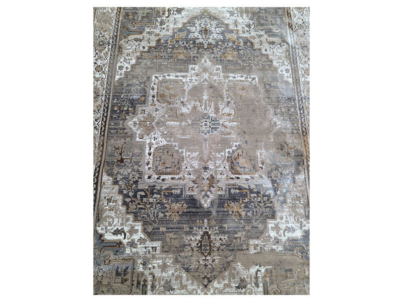 Fine Vintage Style Machine Made Green Carpet - 290 x 200 CM