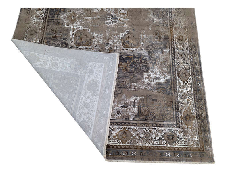Fine Vintage Style Machine Made Green Carpet - 290 x 200 CM
