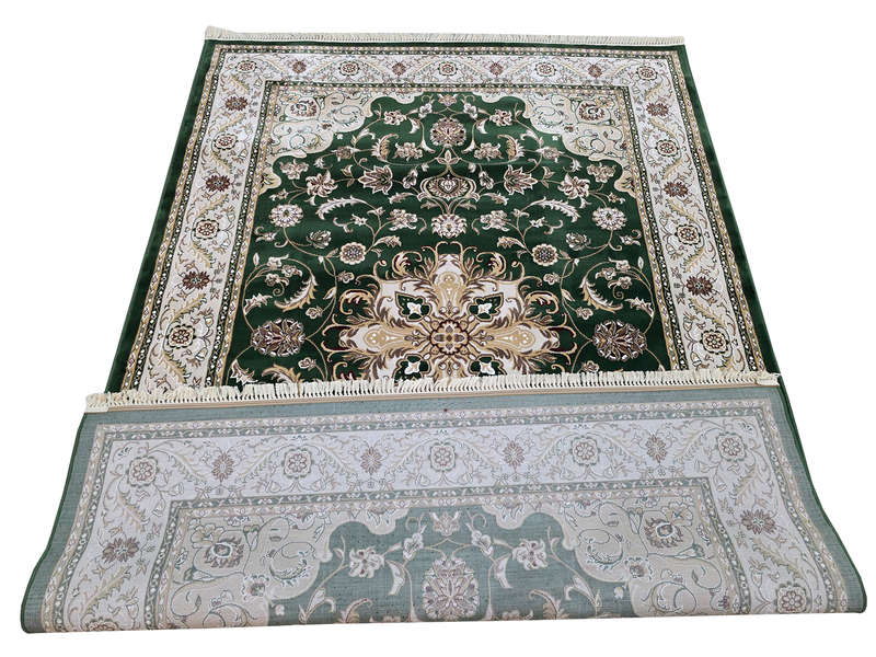 Stunning Persian Style Machine Made Green Carpet - 290 x 200 CM