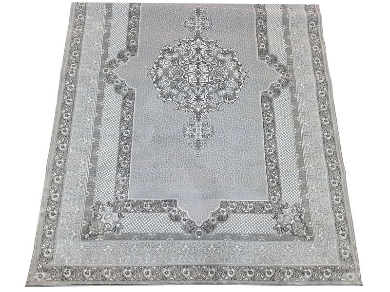 Grey Classic Style Machine Made Carpet - 230 x 160 CM