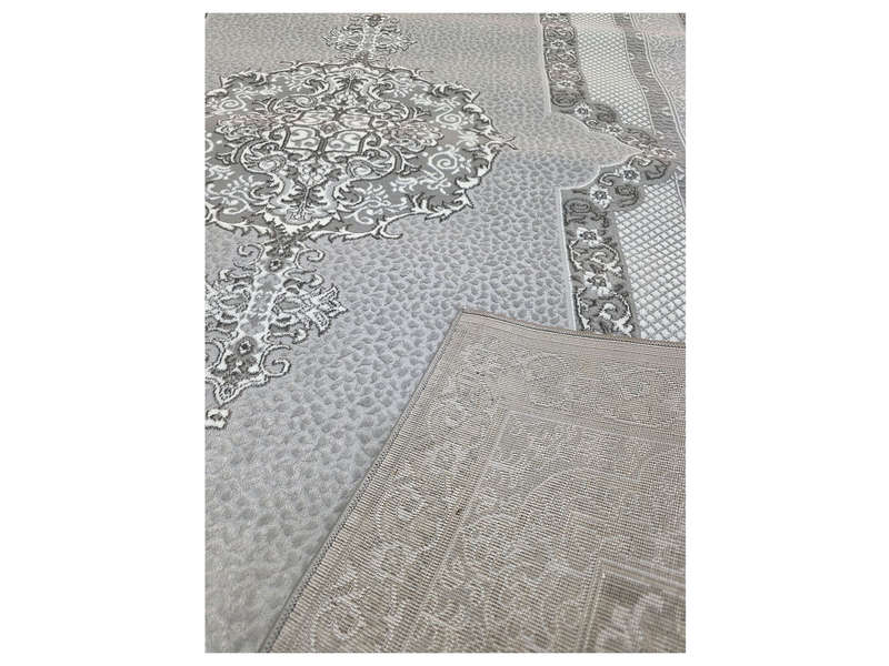 Grey Classic Style Machine Made Carpet - 230 x 160 CM