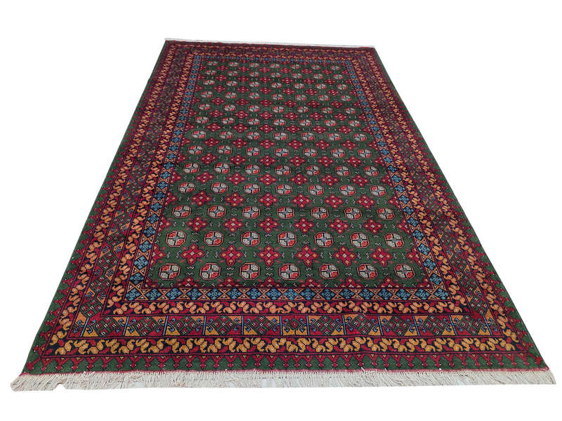 Afghan Handmade Bukhara Carpet - 296 x 200 CM