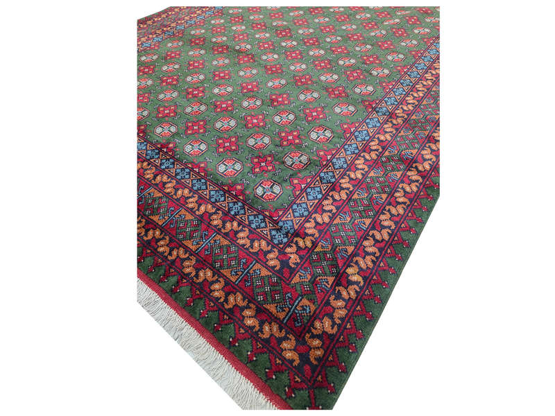 Afghan Handmade Bukhara Carpet - 296 x 200 CM