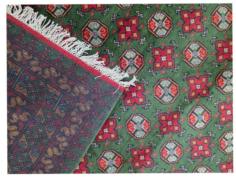 Afghan Handmade Bukhara Carpet - 296 x 200 CM
