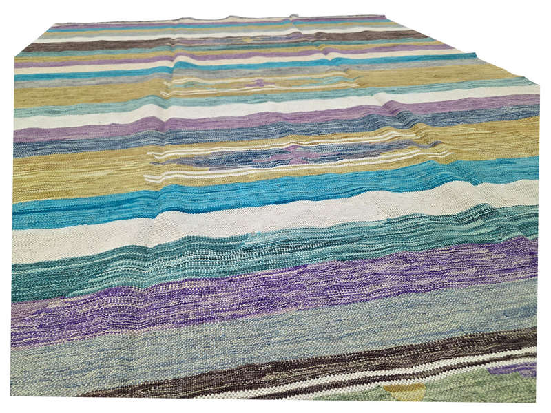 Multicolour Afghan Choubi Kilim 296 x 207 CM