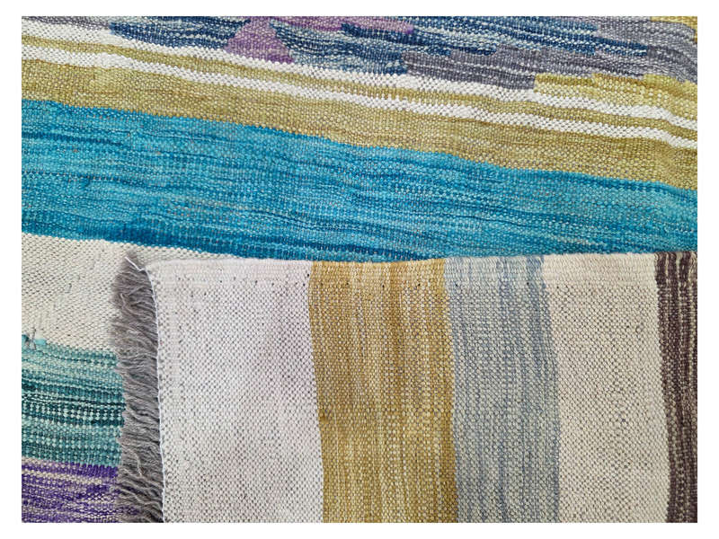Multicolour Afghan Choubi Kilim 296 x 207 CM