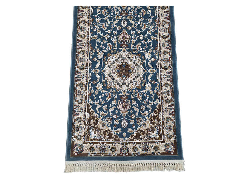 Stunning Blue Color Persian Style Runner 300 x 80 CM