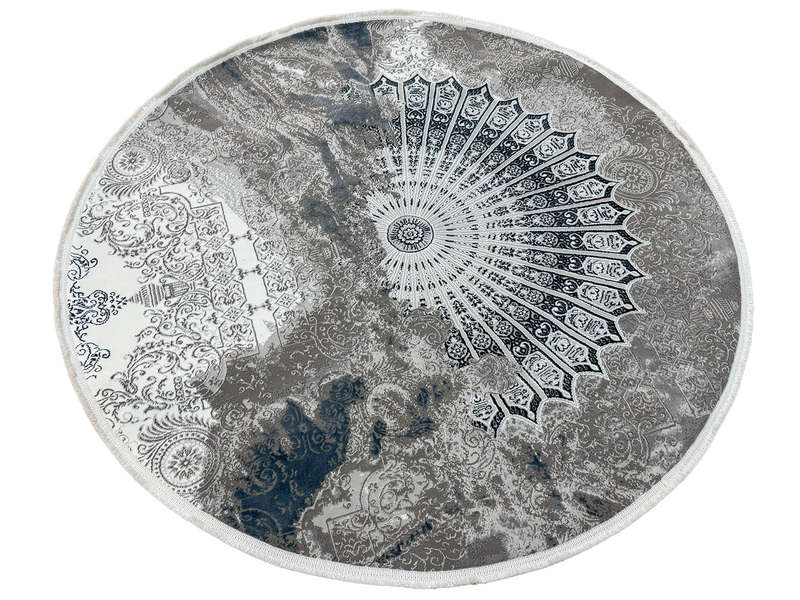 Stunning Turkish Round Carpet - 150 x 150 CM