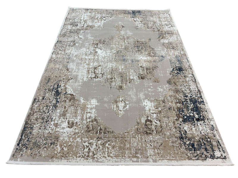 Stunning Vintage Style Beige Machine Made Carpet - 290 x 200 CM