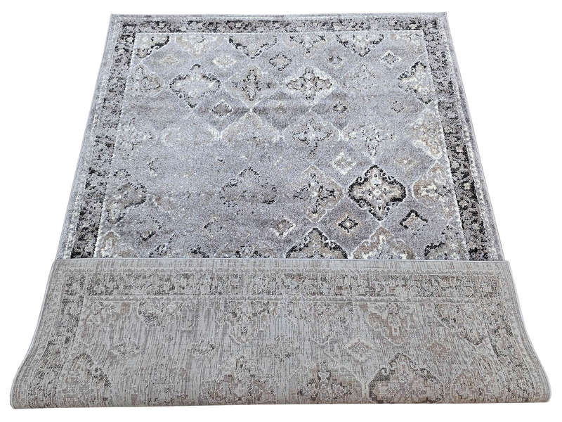 Grey Machine Made Carpet - 230 x 160 CM