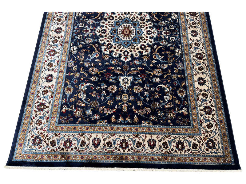 Navy Persian Design Machine Made Carpet - 290 x 200 CM