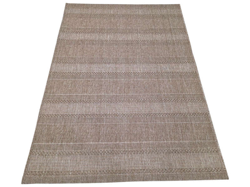 Modern Brown Machine Made Jute Carpet - 230 x 160 CM