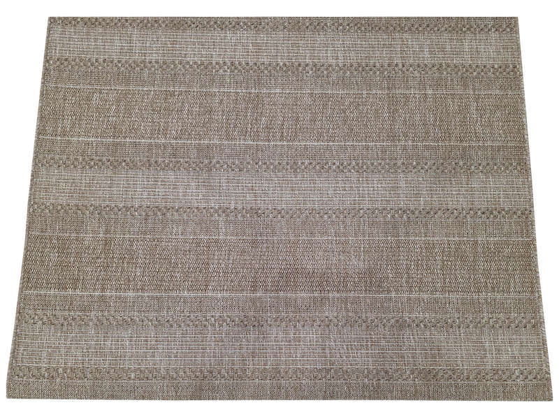 Modern Brown Machine Made Jute Carpet - 230 x 160 CM