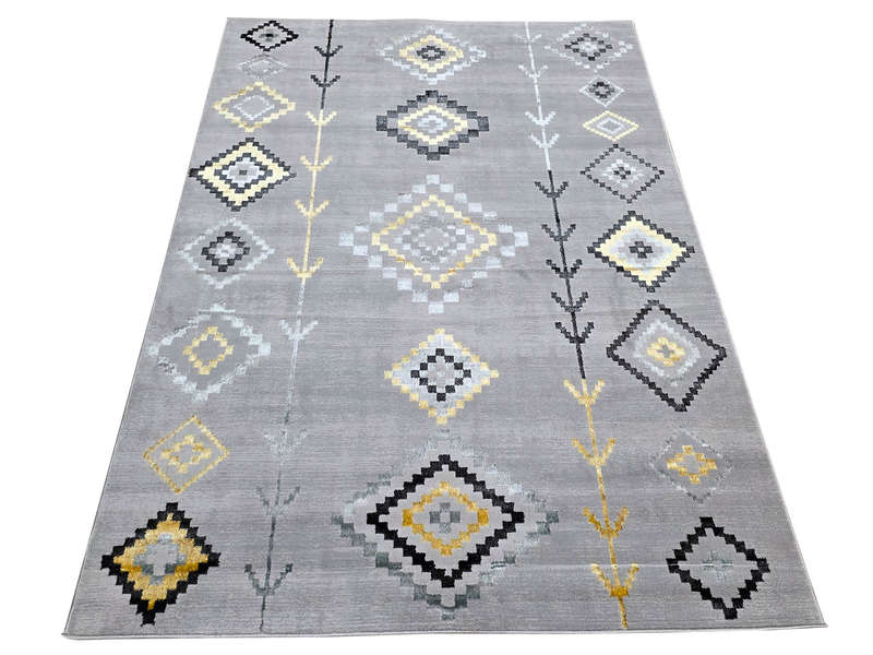 Beautiful Grey Machine Made Carpet - 230 x 160 CM