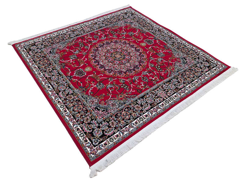 Persian Square Machine Made Carpet - 150 x 150 CM