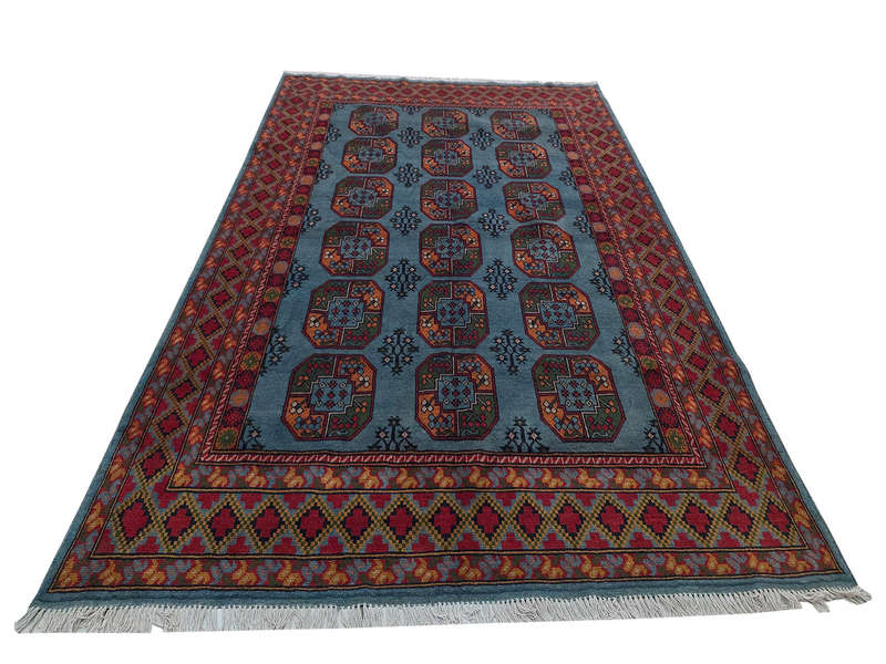 Incredible Afghan Kunduz Handmade Carpet - 289 x 203 CM