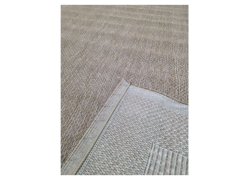 Brown Jute Machine Made Carpet - 340 x 240 CM