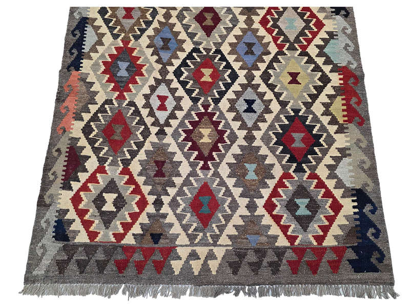 Beautiful Afghan Natural Kilim 194 x 151 CM