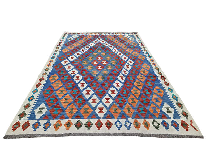 Beautiful Afghan Handwoven Kilim 296 x 201 CM