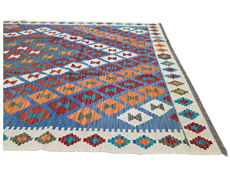 Beautiful Afghan Handwoven Kilim 296 x 201 CM