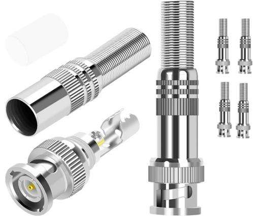 Securnix RG59 Twist Spring Male BNC Connector