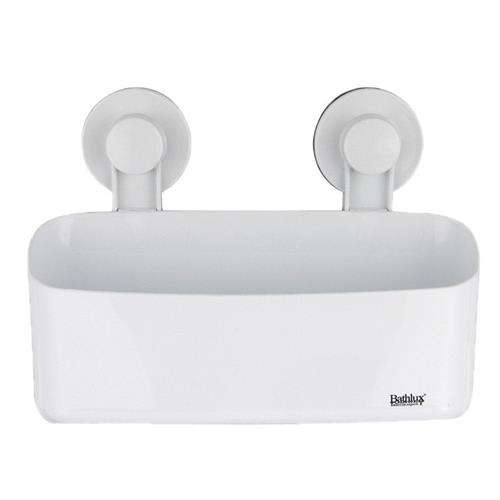 Bathlux Small Storage Basket With Suction Cup