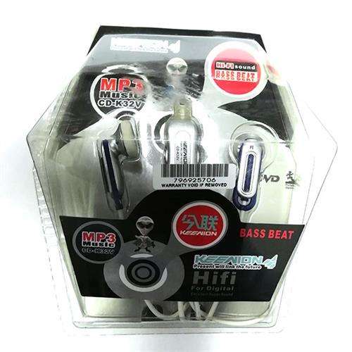 Geeko In Ear Wired Earphones With Volume Control
